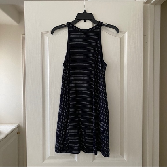 Knot Sisters Black Stripped Dress - Picture 6 of 6